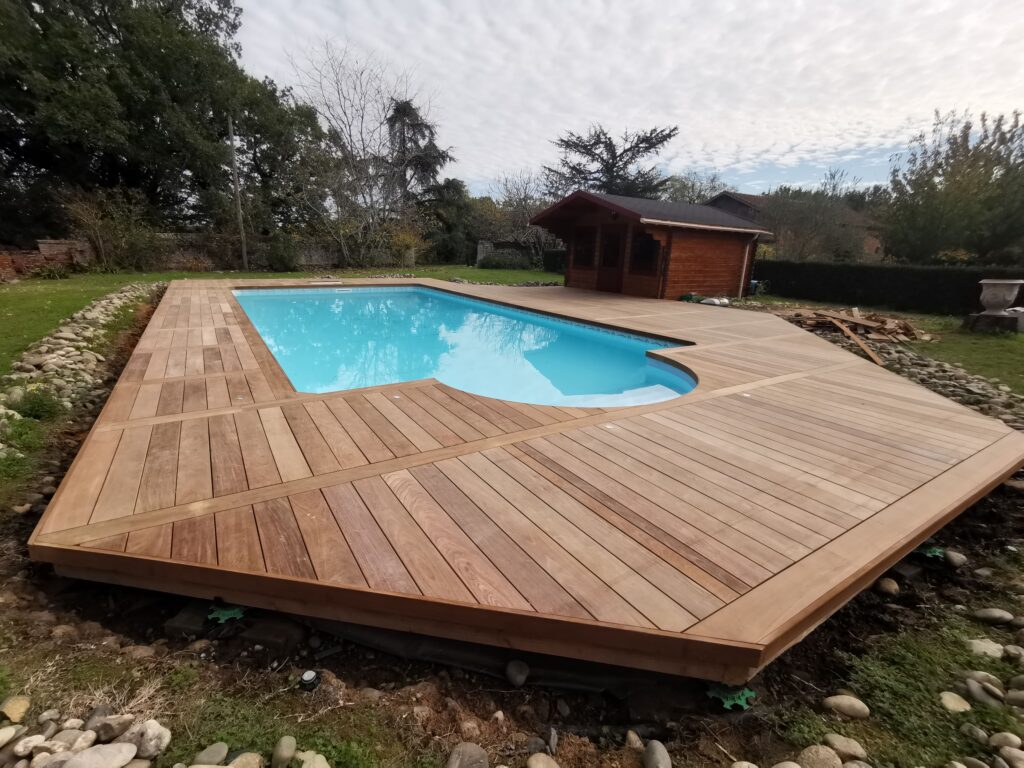pool house en bois