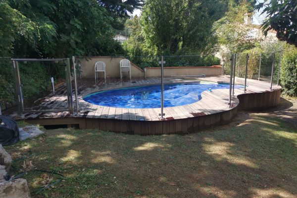 clôture piscine